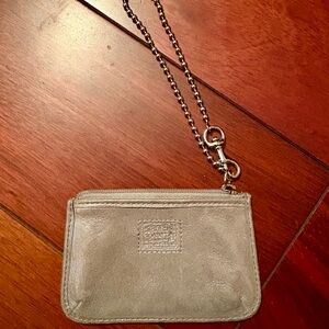 Coach - Silver Chain Wallet